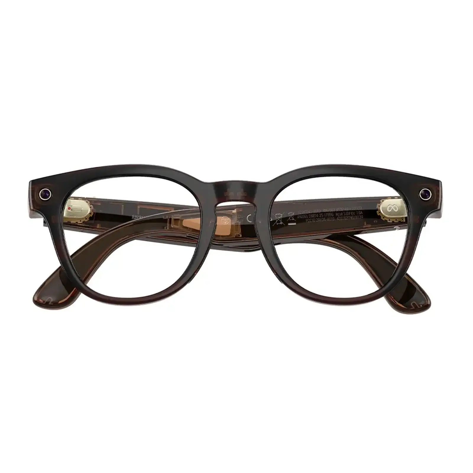 Смарт-окуляри Ray-Ban Meta Scriber Optics Gen 2 Transparent Umber Frame with Demo Lens (RW7002 8532 49-22)