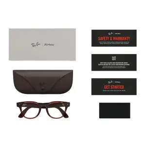 Смарт-окуляри Ray-Ban Meta Scriber Optics Gen 2 Transparent Umber Frame with Demo Lens (RW7002 8532 49-22)