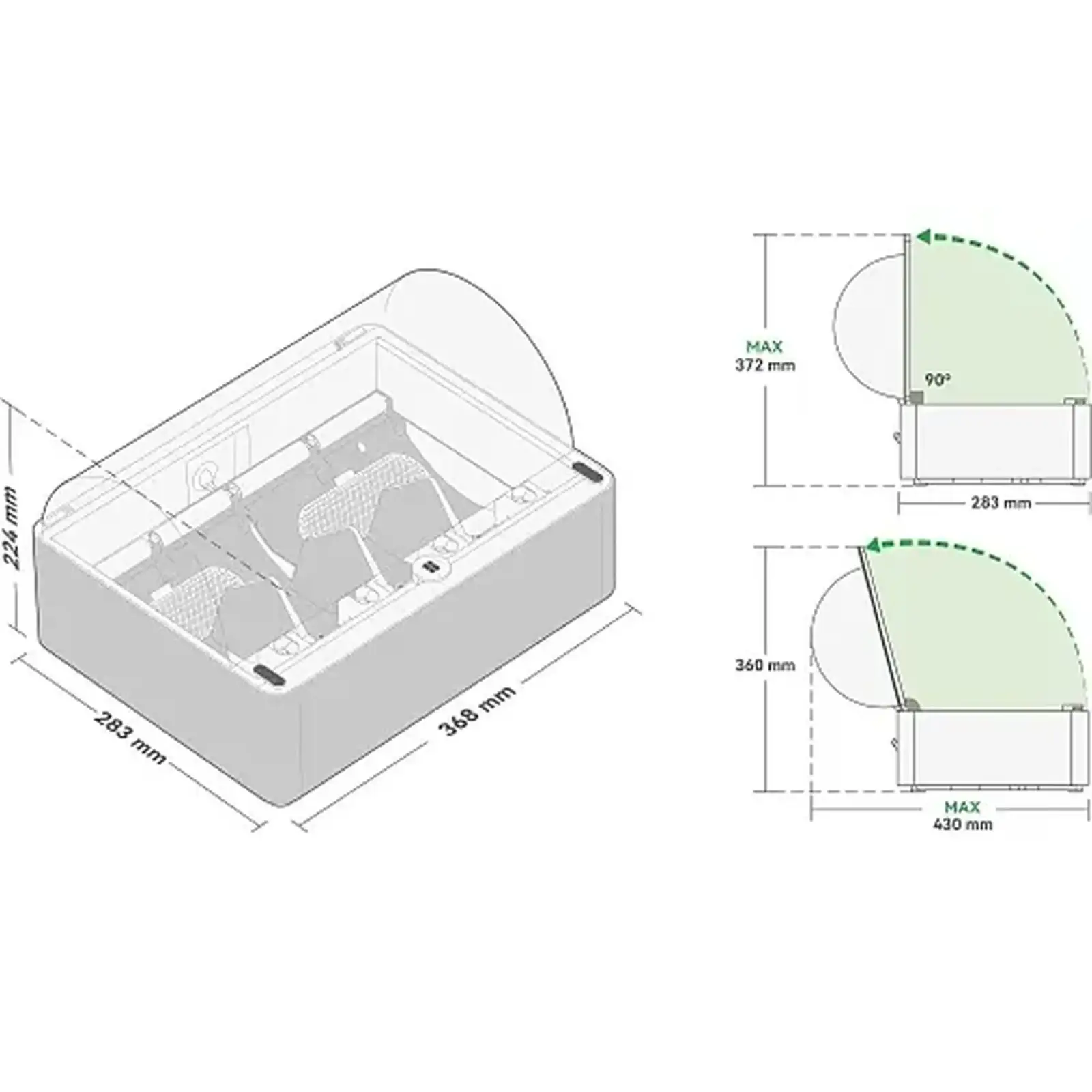 Система автоматичного подання філаменту Bambu Lab AMS for X1/P1 Series (SA001)