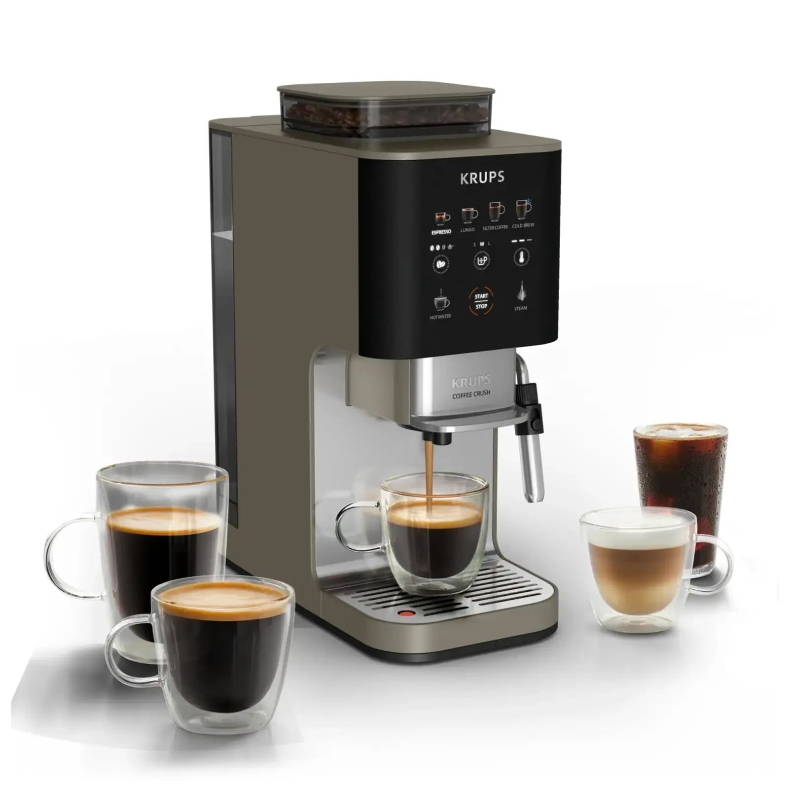 Кавомашина Krups Coffee Crush Experience (SA403BE0) UA