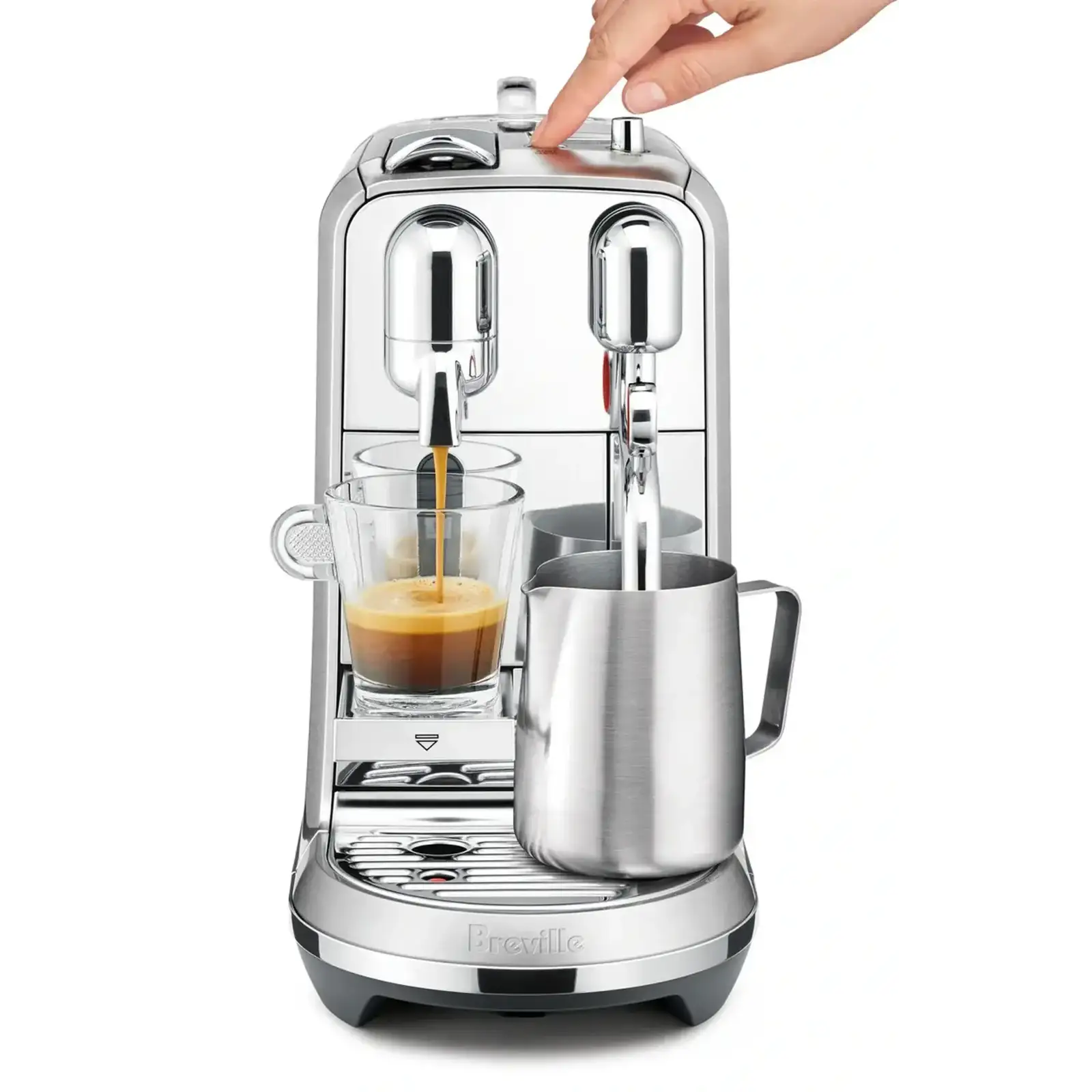 Кофеварка Nespresso Breville Creatista Plus (SNE800BSS4EEU1)
