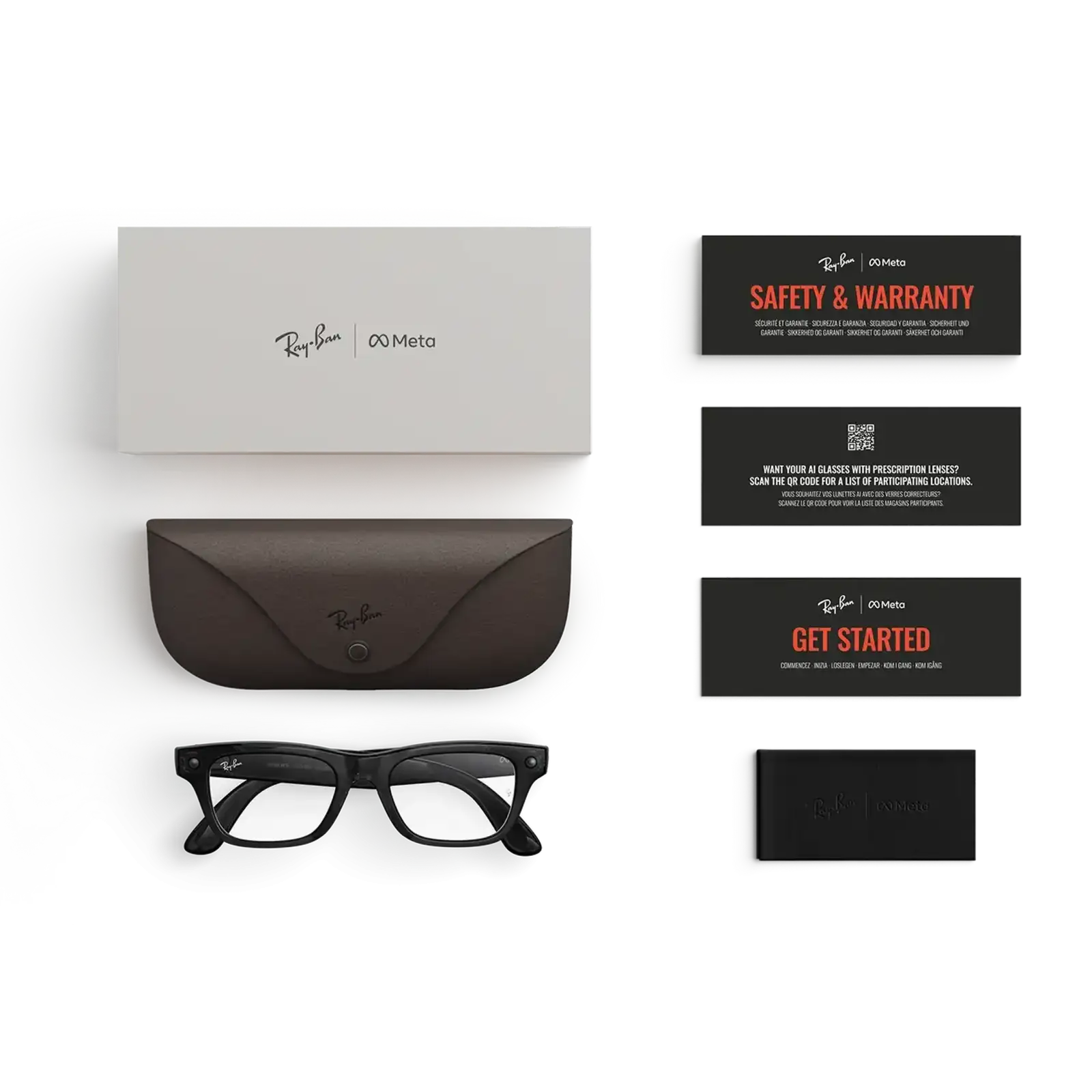 Смарт-окуляри Ray-Ban Meta Blayzer Optics Gen 2 Transparent Black (T150 S50 C8526 50)