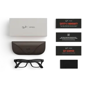 Смарт-окуляри Ray-Ban Meta Blayzer Optics Gen 2 Transparent Black (T150 S50 C8526 50)