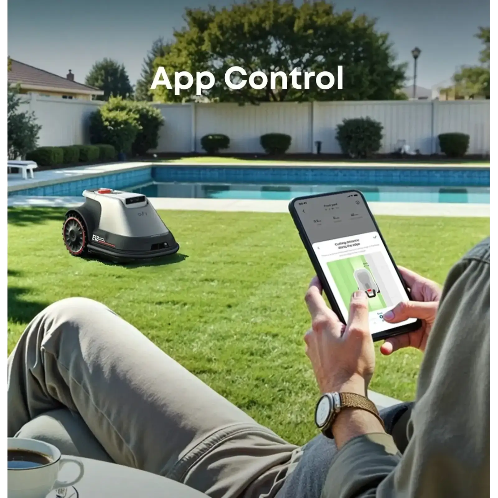 Газонокосарка-робот Eufy E18 (T2801GA1)