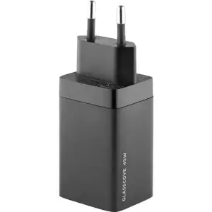 МЗП Glasscove 45W GaN TYPE-C + USB Black (TC-090CA)
