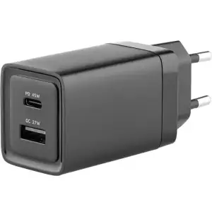 МЗП Glasscove 45W GaN TYPE-C + USB Black (TC-090CA)
