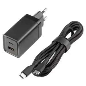 МЗП Glasscove 45W GaN TYPE-C + USB Black (TC-090CA)