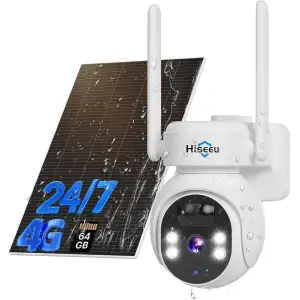 IP-камера видеонаблюдения Hiseeu 4G LTE Cellular Security Camera (TDK04U-64G)