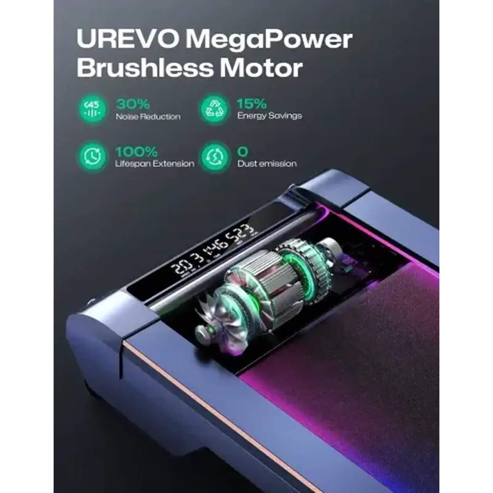 Беговая дорожка Urevo CyberPad Home (URTM038) UA