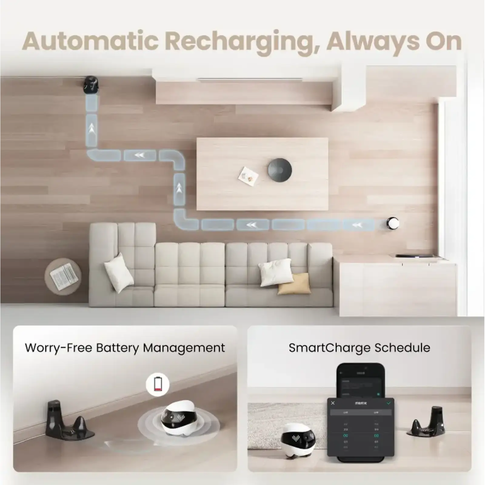 Камера для домашніх тварин Enabot EBO AIR 2 (WH287322W)