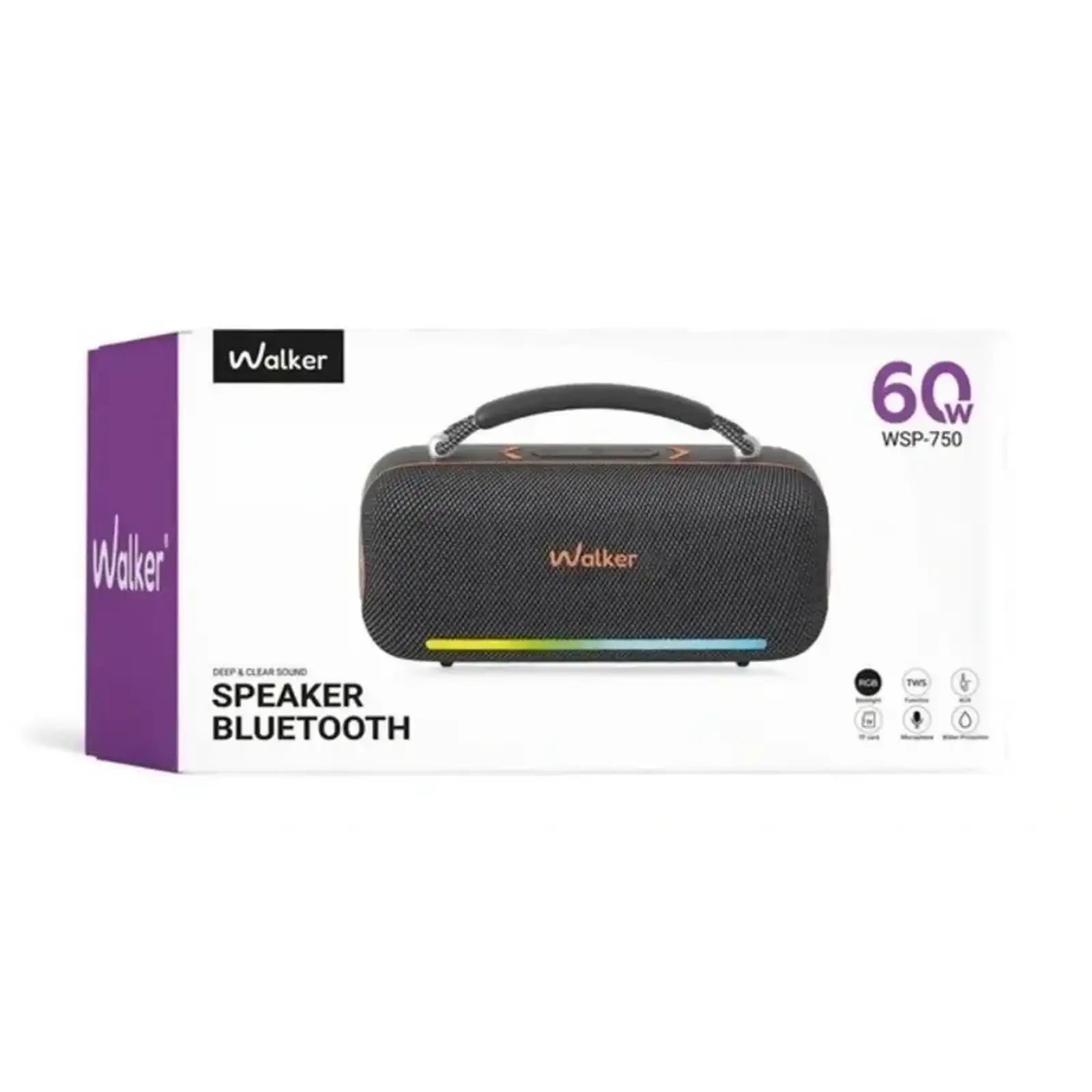 Портативна колонка Walker WSP-750 60W Black UA