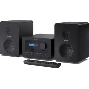 Микросистема Sharp Micro Sound System Black (XL-B520D(BK)) UA