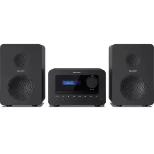 Микросистема Sharp Micro Sound System Black (XL-B520D(BK)) UA