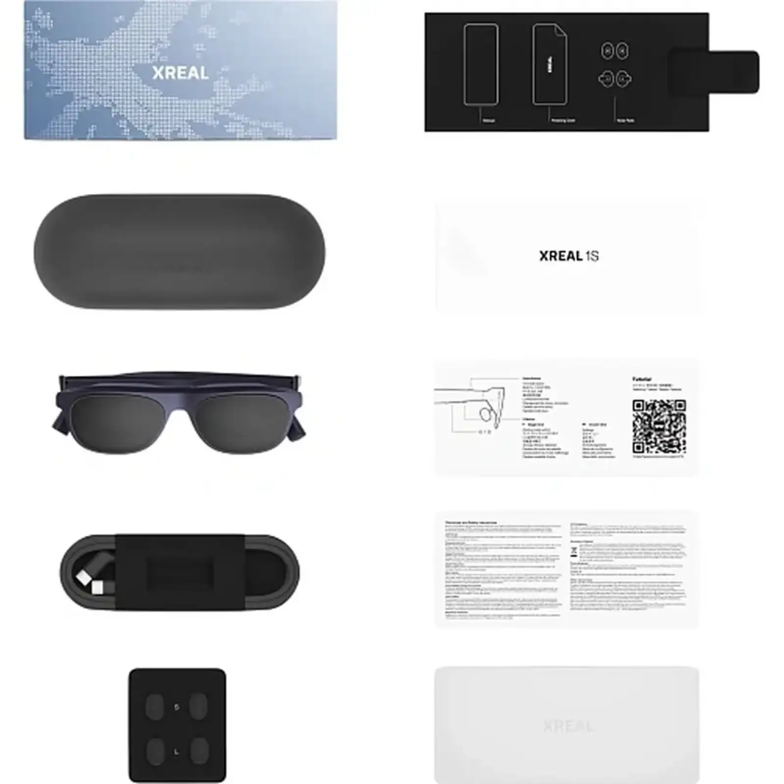 Смарт-окуляри XREAL 1S AR Smart Glasses Blue