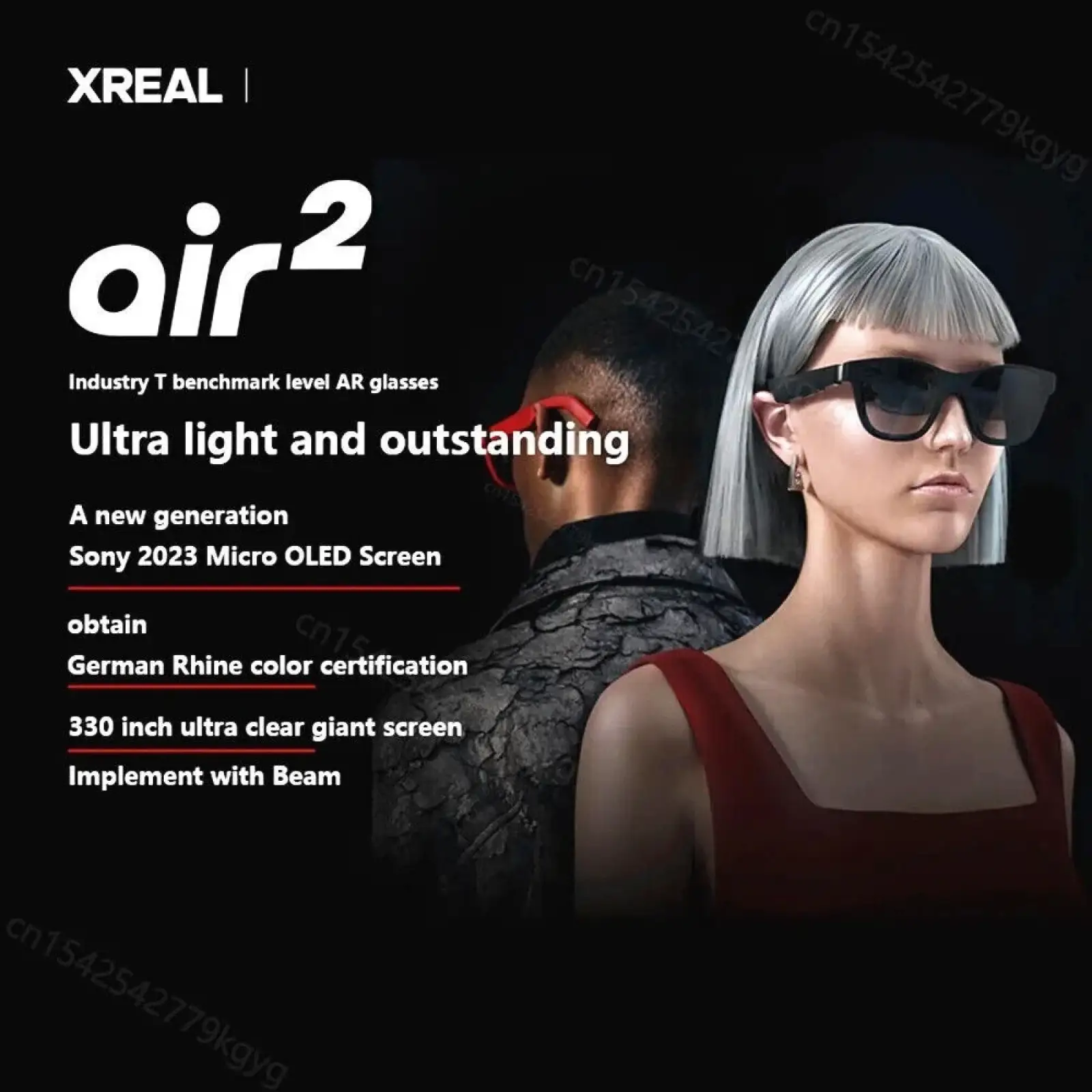 Смарт-окуляри XREAL Air 2 Black