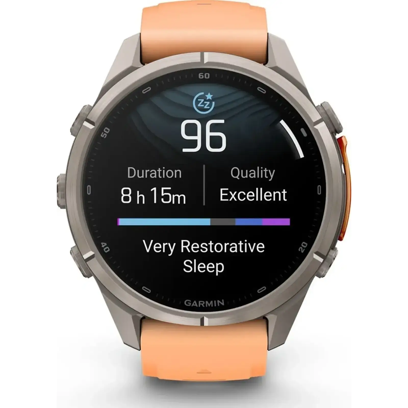 Смарт-часы Garmin Fenix 9 Pro inReach 43mm Titanium with Shell Pink/Autumn Orange Silicone Band (010-04335-00/01)