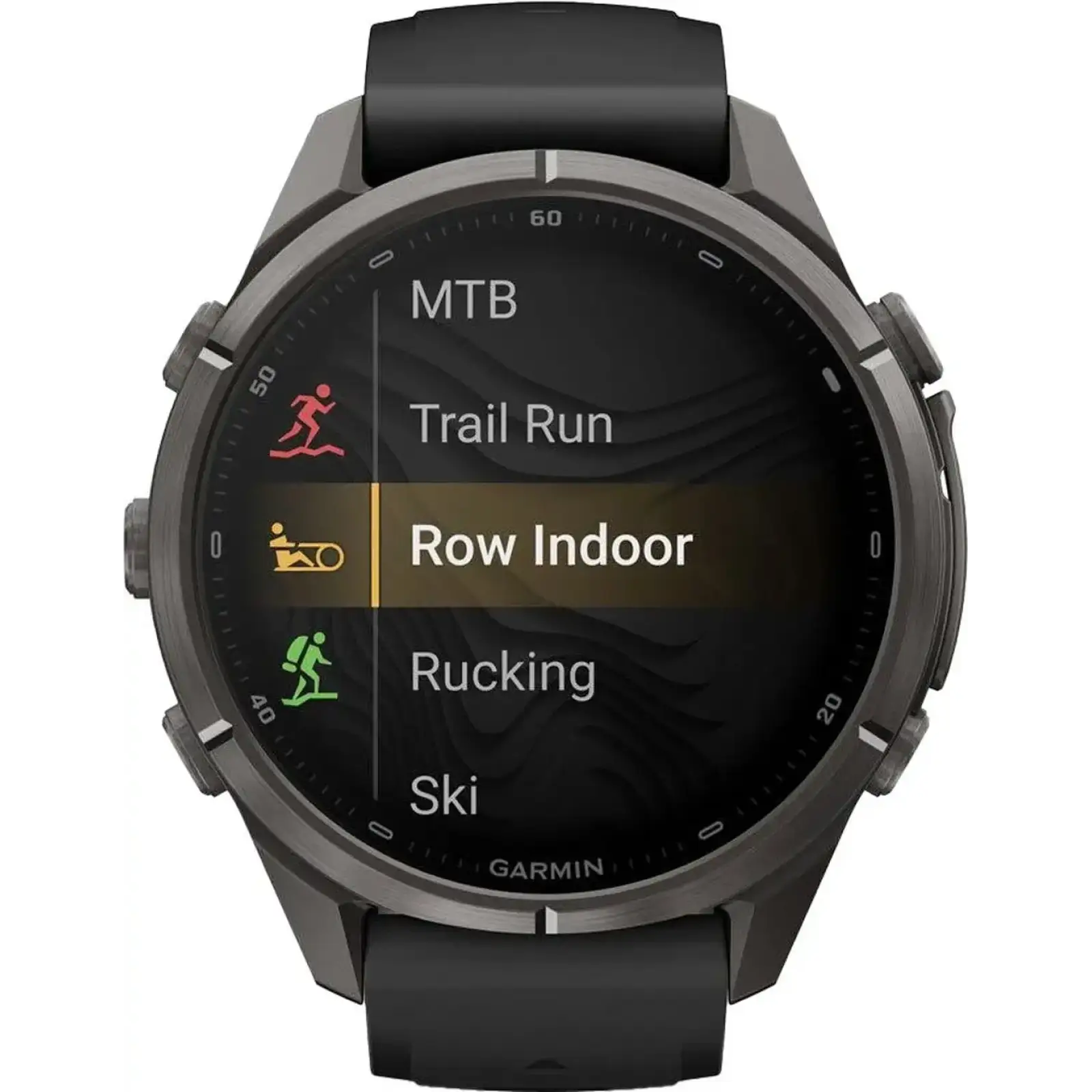 Смарт-годинник Garmin Fenix 9 Pro inReach 43mm Carbon Gray DLC Titanium Case with Black/Pebble Gray Silicone Band (010-04335-10/11)