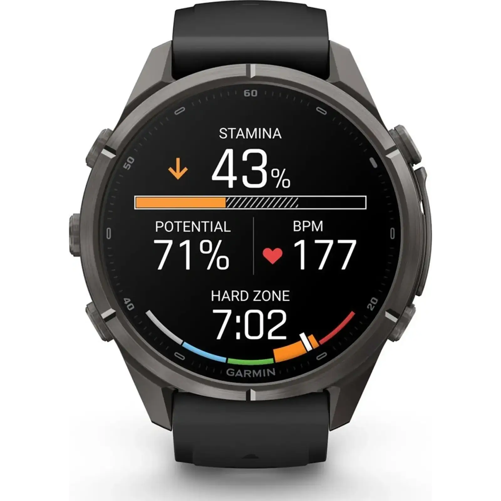 Смарт-часы Garmin Fenix 9 Pro 43mm Carbon Gray DLC Titanium with Black/Pebble Gray Silicone Band (010-04335-15/16)