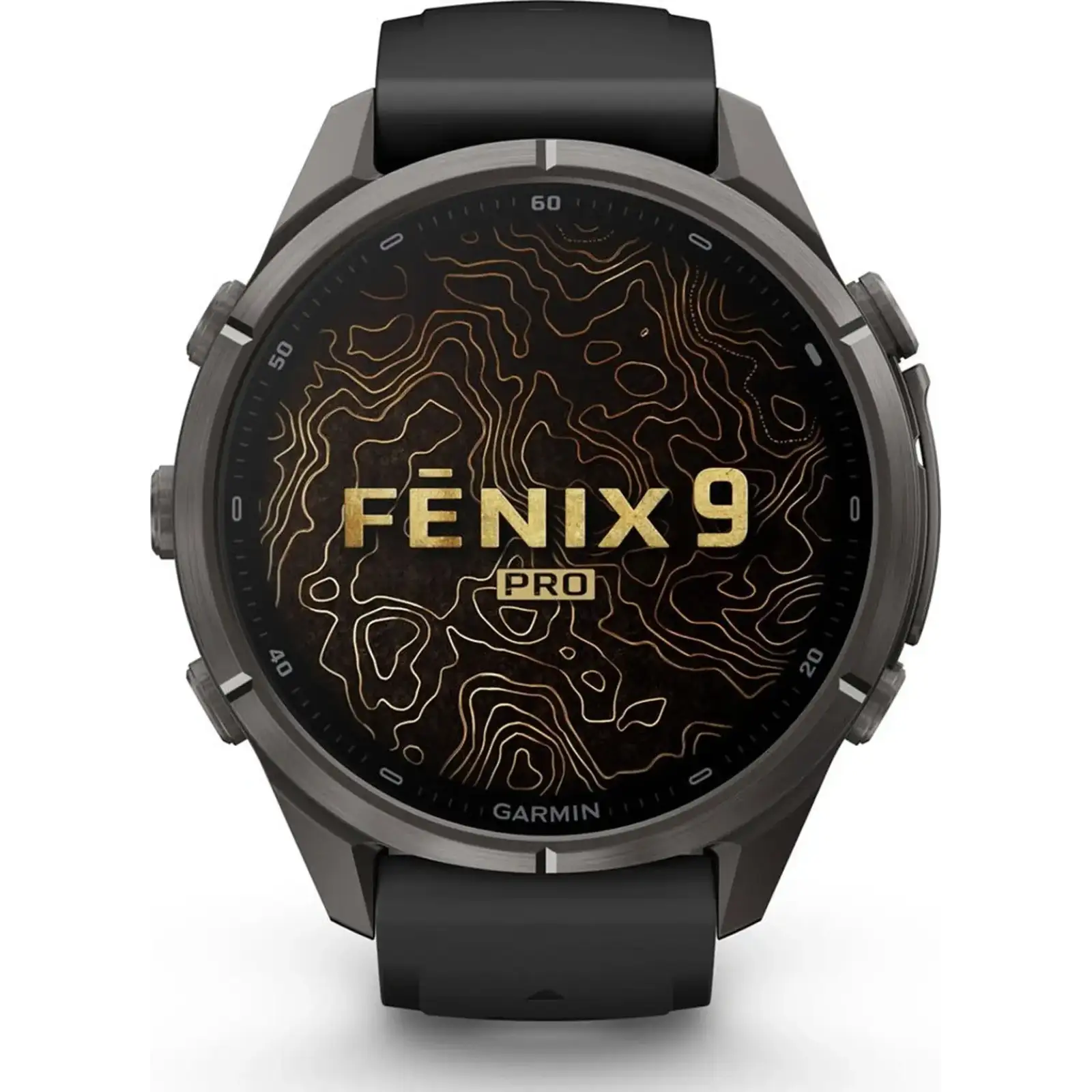Смарт-часы Garmin Fenix 9 Pro 43mm Carbon Gray DLC Titanium with Black/Pebble Gray Silicone Band (010-04335-15/16)