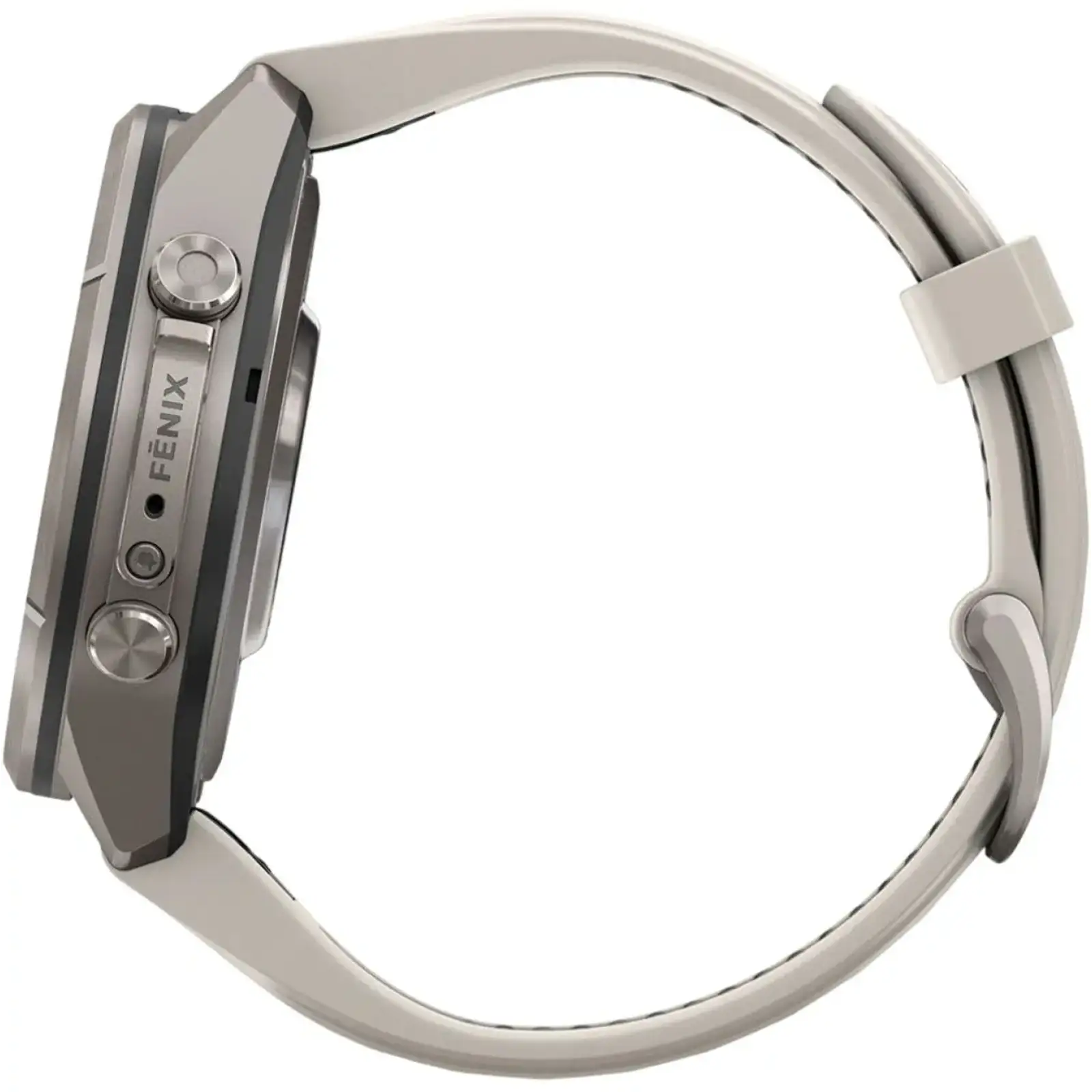 Смарт-часы Garmin Fenix 9 Pro 43mm Titanium with Fog Gray/Dark Sandstone Silicone Band (010-04335-85/86)