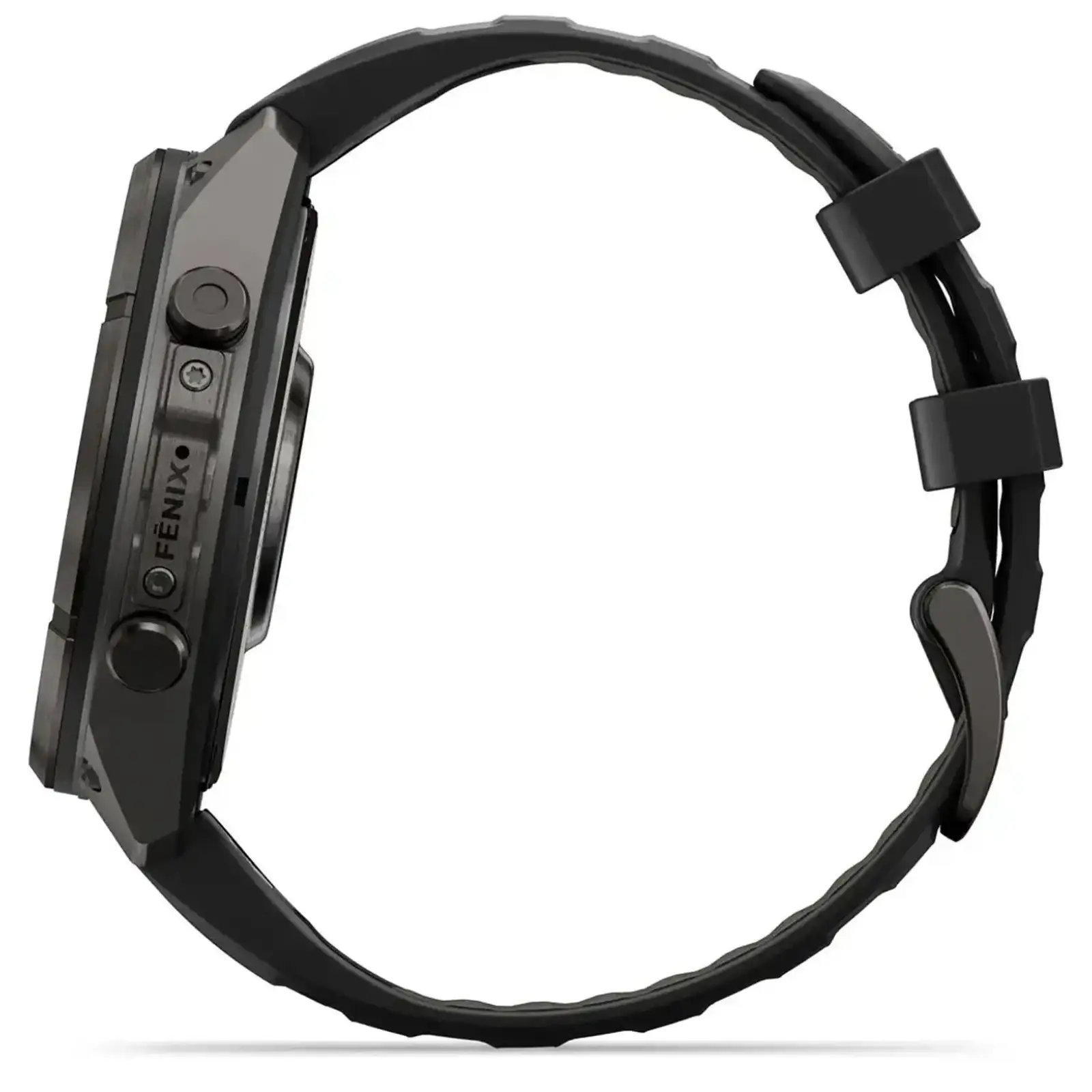 Смарт-годинник Garmin Fenix 9 Pro inReach 47mm Carbon Gray DLC Titanium with Black/Pebble Gray Silicone Band (010-04336-10/11)