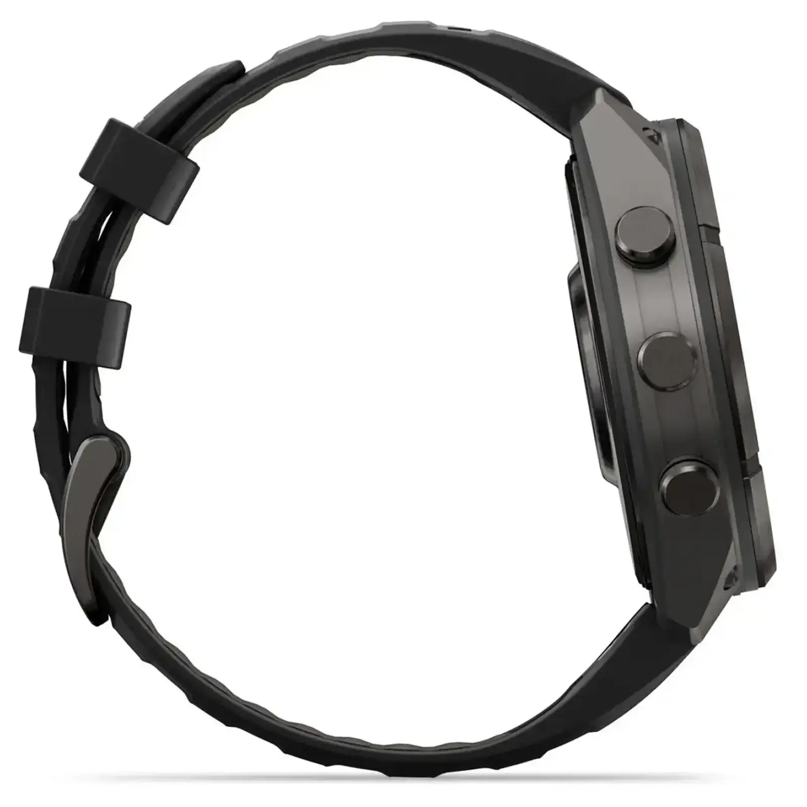 Смарт-годинник Garmin Fenix 9 Pro inReach 47mm Carbon Gray DLC Titanium with Black/Pebble Gray Silicone Band (010-04336-10/11)