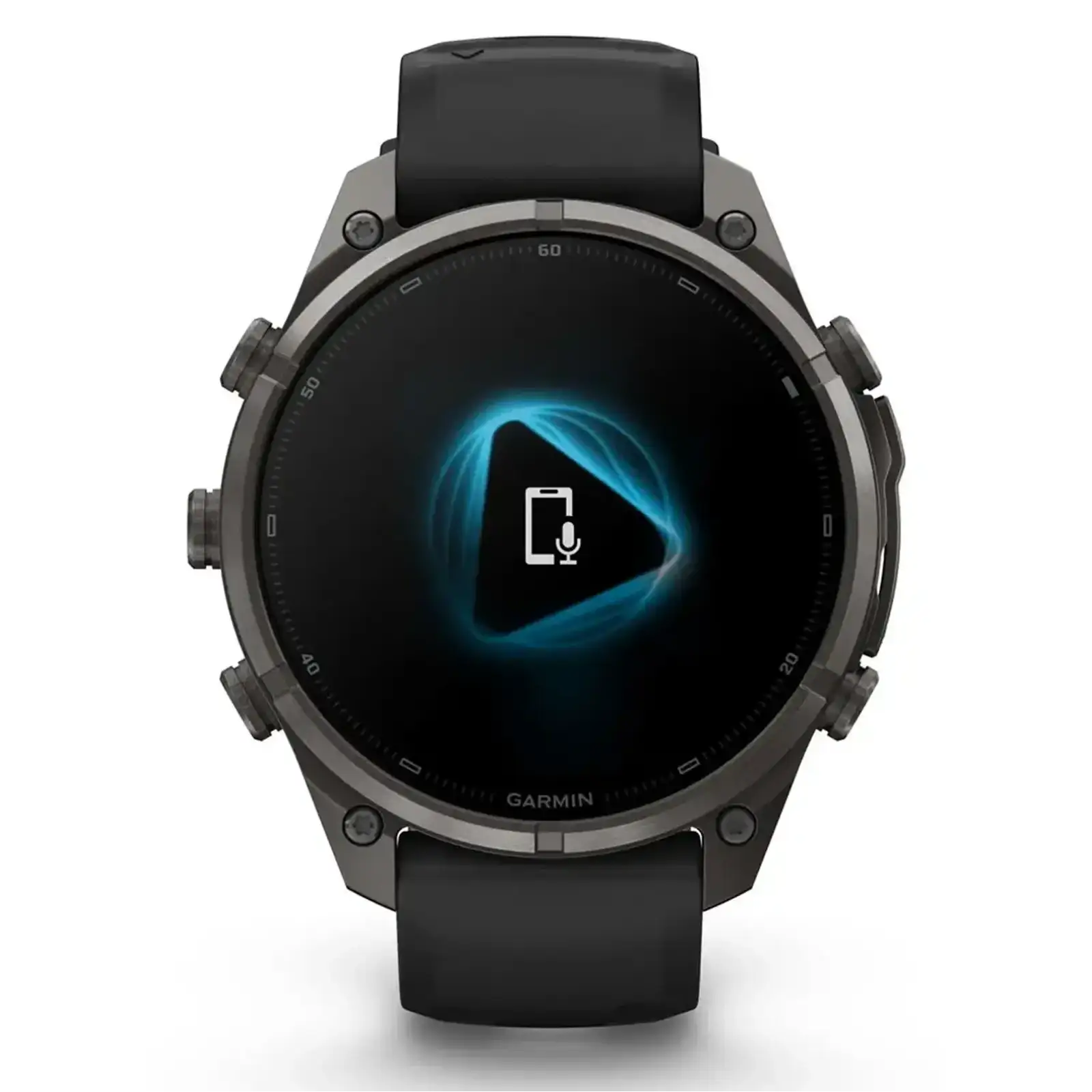 Смарт-годинник Garmin Fenix 9 Pro inReach 47mm Carbon Gray DLC Titanium with Black/Pebble Gray Silicone Band (010-04336-10/11)
