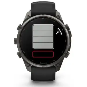 Смарт-годинник Garmin Fenix 9 Pro inReach 47mm Carbon Gray DLC Titanium with Black/Pebble Gray Silicone Band (010-04336-10/11)
