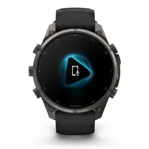 Смарт-часы Garmin Fenix 9 Pro 47mm Carbon Gray DLC Titanium with Black/Pebble Gray Silicone Band (010-04336-15/16)