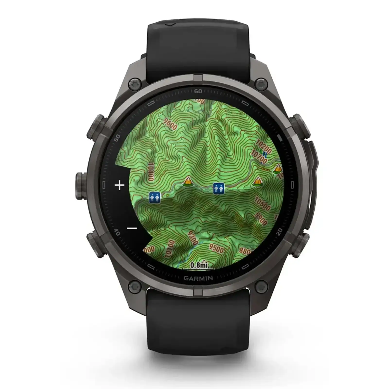Смарт-часы Garmin Fenix 9 Pro 47mm Carbon Gray DLC Titanium with Black/Pebble Gray Silicone Band (010-04336-15/16)
