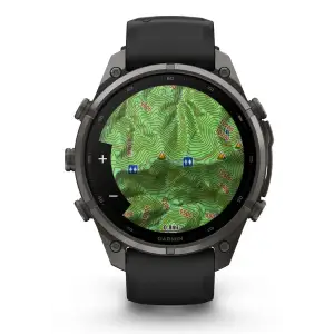 Смарт-часы Garmin Fenix 9 Pro 47mm Carbon Gray DLC Titanium with Black/Pebble Gray Silicone Band (010-04336-15/16)