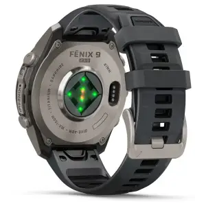 Смарт-годинник Garmin Fenix 9 Pro inReach 47mm Titanium with Graphite/Black Silicone Band (010-04336-20/21)