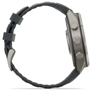 Смарт-годинник Garmin Fenix 9 Pro inReach 47mm Titanium with Graphite/Black Silicone Band (010-04336-20/21)