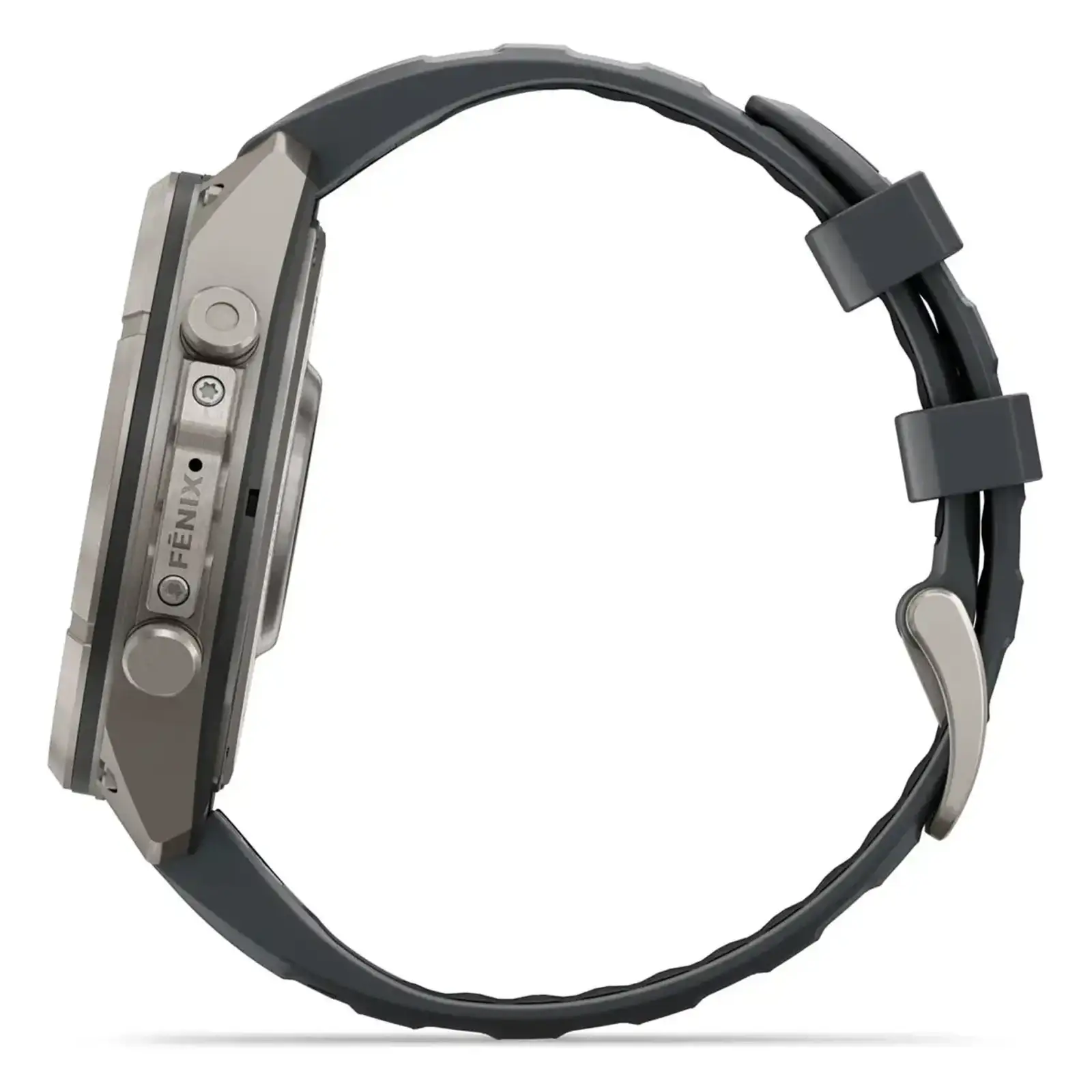 Смарт-годинник Garmin Fenix 9 Pro 47mm Titanium with Graphite/Black Silicone Band (010-04336-25/26)