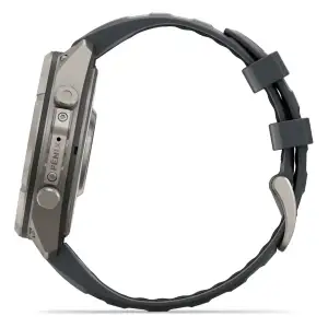 Смарт-годинник Garmin Fenix 9 Pro 47mm Titanium with Graphite/Black Silicone Band (010-04336-25/26)