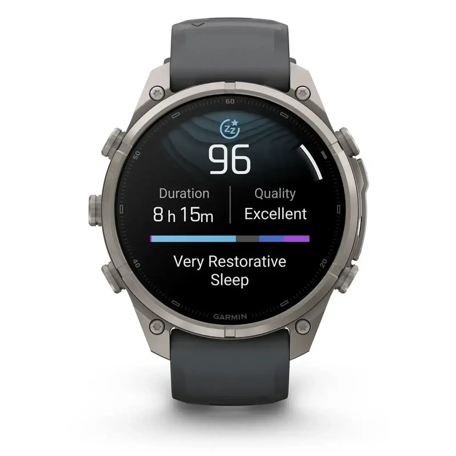 Смарт-годинник Garmin Fenix 9 Pro 47mm Titanium with Graphite/Black Silicone Band (010-04336-25/26)