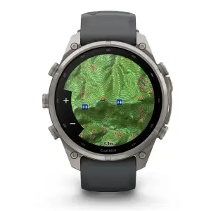 Смарт-годинник Garmin Fenix 9 Pro 47mm Titanium with Graphite/Black Silicone Band (010-04336-25/26)