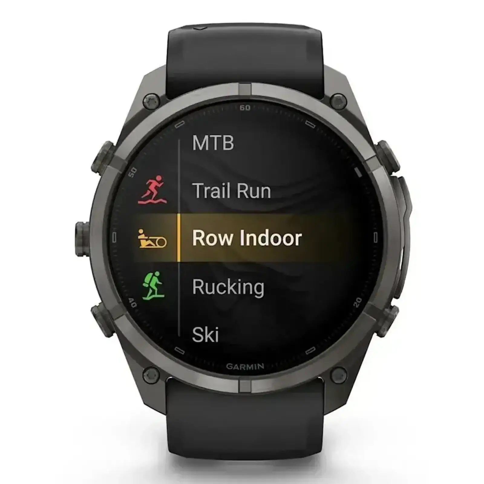 Смарт-годинник Garmin Fenix 9 Pro inReach 51mm Carbon Gray DLC Titanium Case with Black/Pebble Gray Silicone Band (010-04337-10/11)