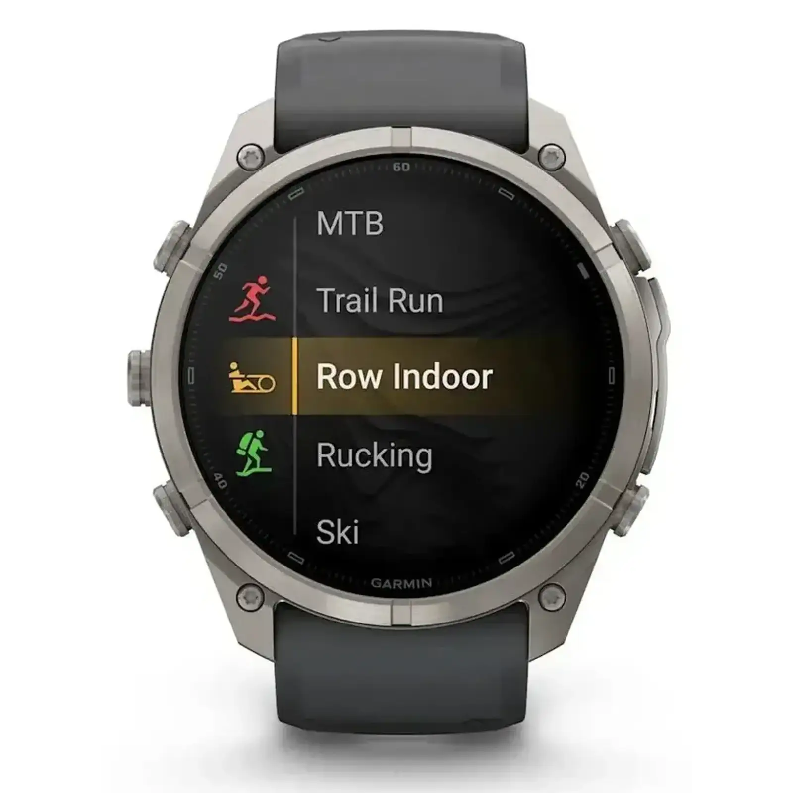 Смарт-годинник Garmin Fenix 9 Pro inReach 51mm Titanium Case with Graphite/Black Silicone Band (010-04337-20/21)