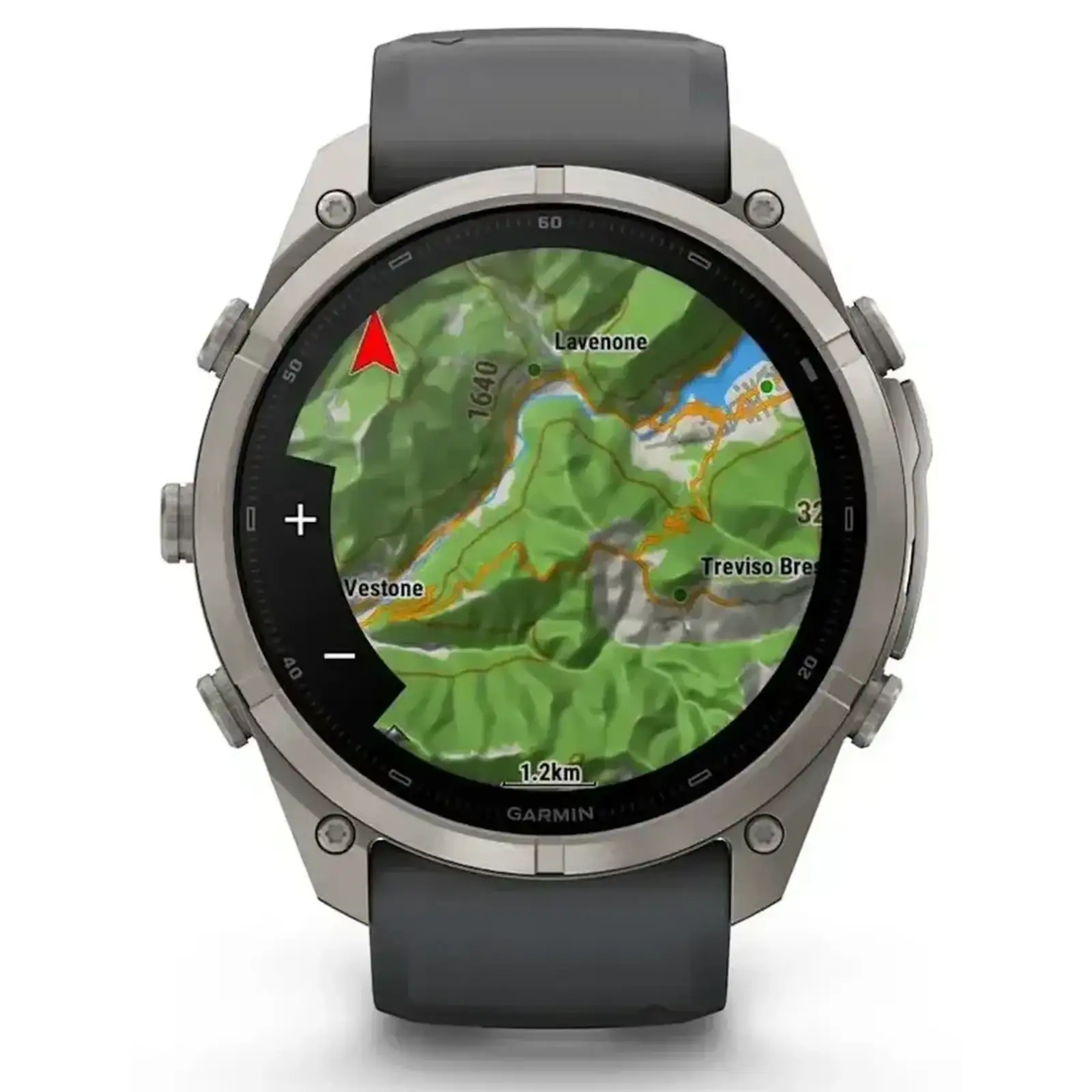 Смарт-годинник Garmin Fenix 9 Pro inReach 51mm Titanium Case with Graphite/Black Silicone Band (010-04337-20/21)