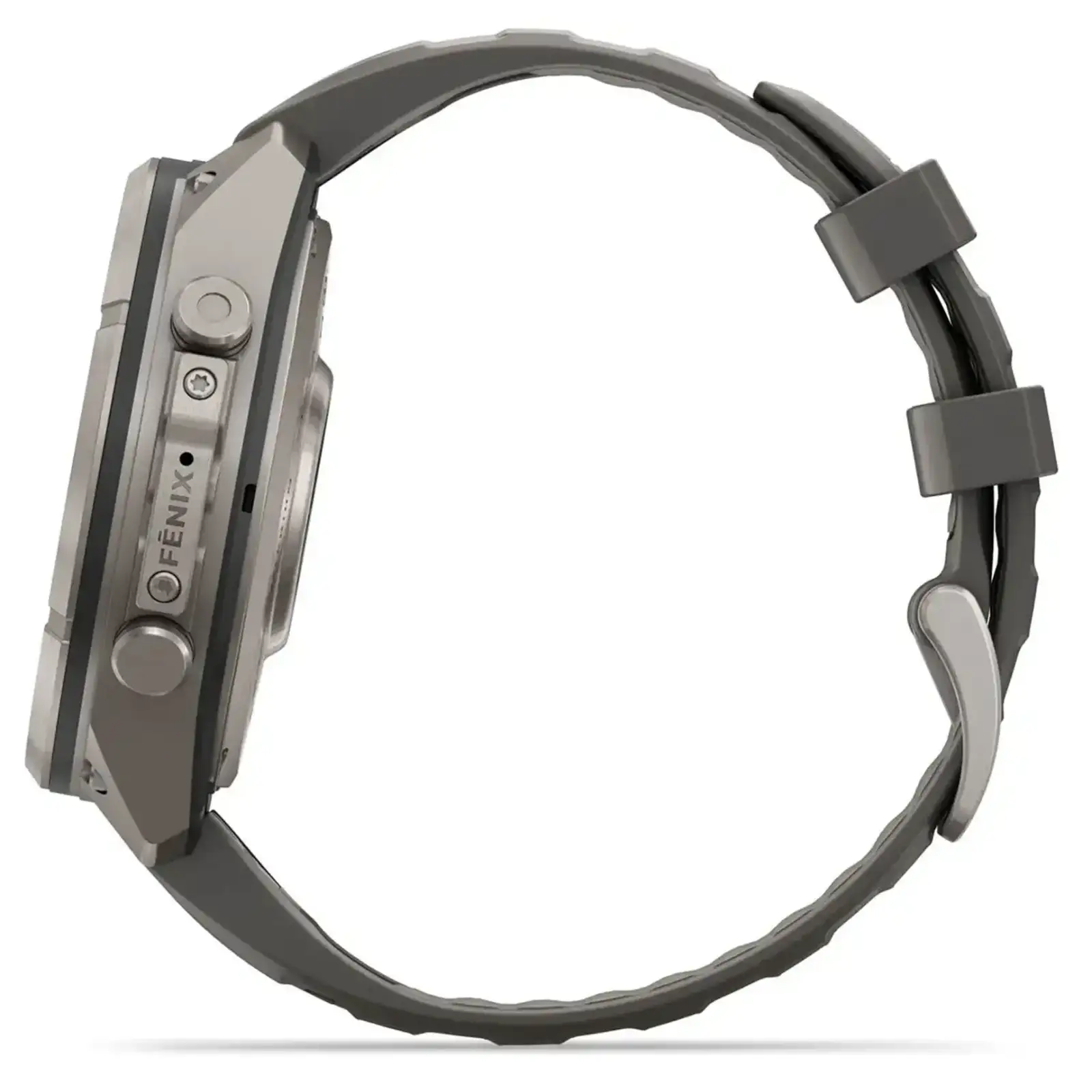 Смарт-годинник Garmin Fenix 9 Pro inReach Solar 47mm Titanium with Pebble Gray/Silver Gray Silicone Band (010-04338-00/01)