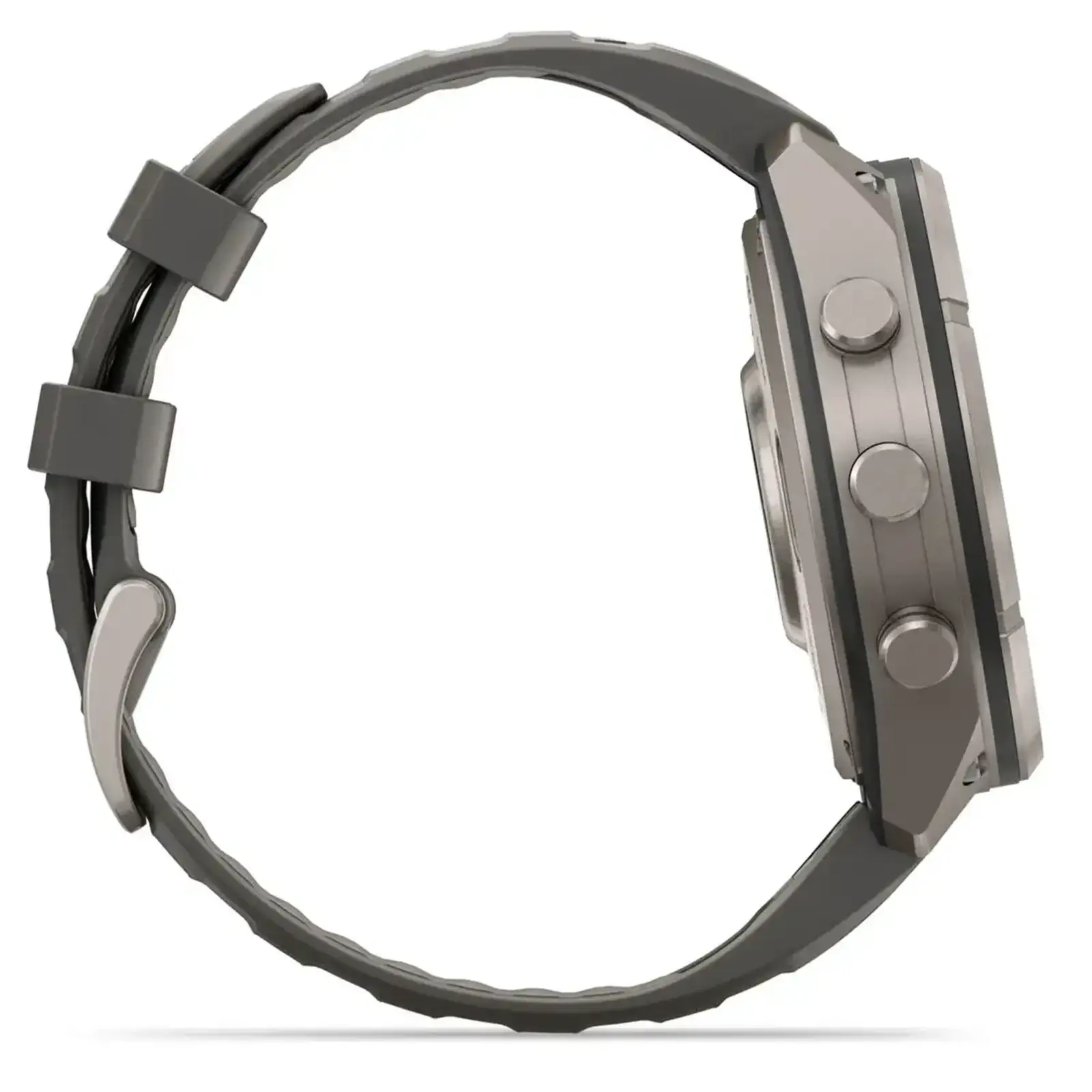 Смарт-годинник Garmin Fenix 9 Pro inReach Solar 47mm Titanium with Pebble Gray/Silver Gray Silicone Band (010-04338-00/01)