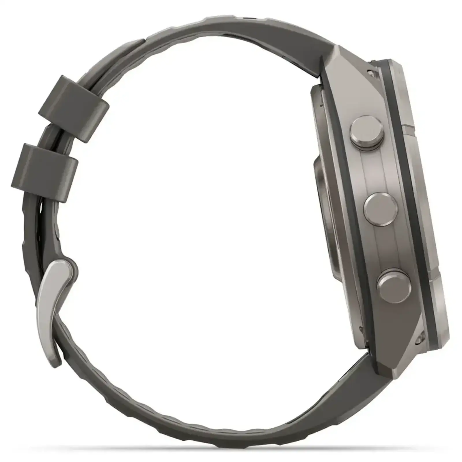 Смарт-годинник Garmin Fenix 9 Pro inReach Solar 51mm Titanium with Pebble Gray/Silver Gray Silicone Band (010-04339-00/01)