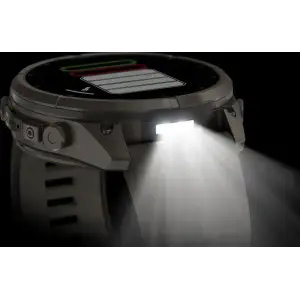Смарт-годинник Garmin Fenix 9 Pro inReach Solar 51mm Titanium with Pebble Gray/Silver Gray Silicone Band (010-04339-00/01)
