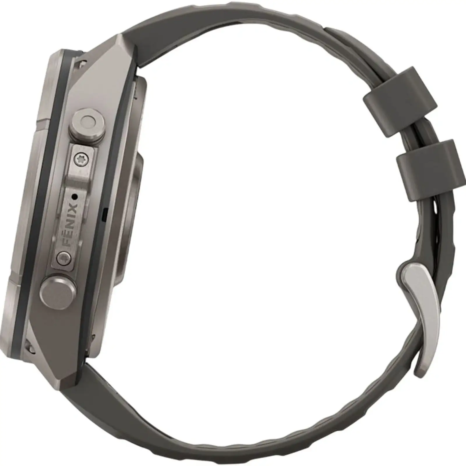 Смарт-часы Garmin Fenix 9 Pro Solar 51mm Titanium with Pebble Gray/Silver Gray Silicone Band (010-04339-05/06)