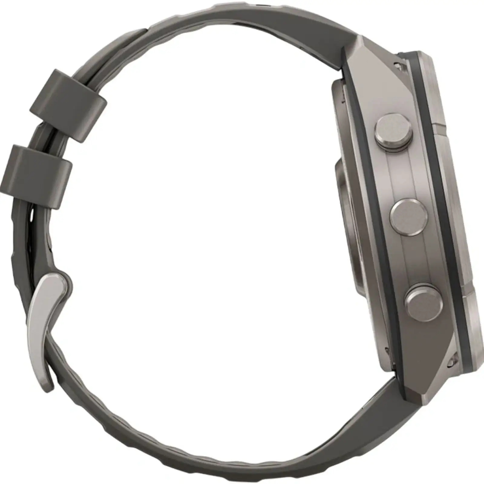 Смарт-часы Garmin Fenix 9 Pro Solar 51mm Titanium with Pebble Gray/Silver Gray Silicone Band (010-04339-05/06)