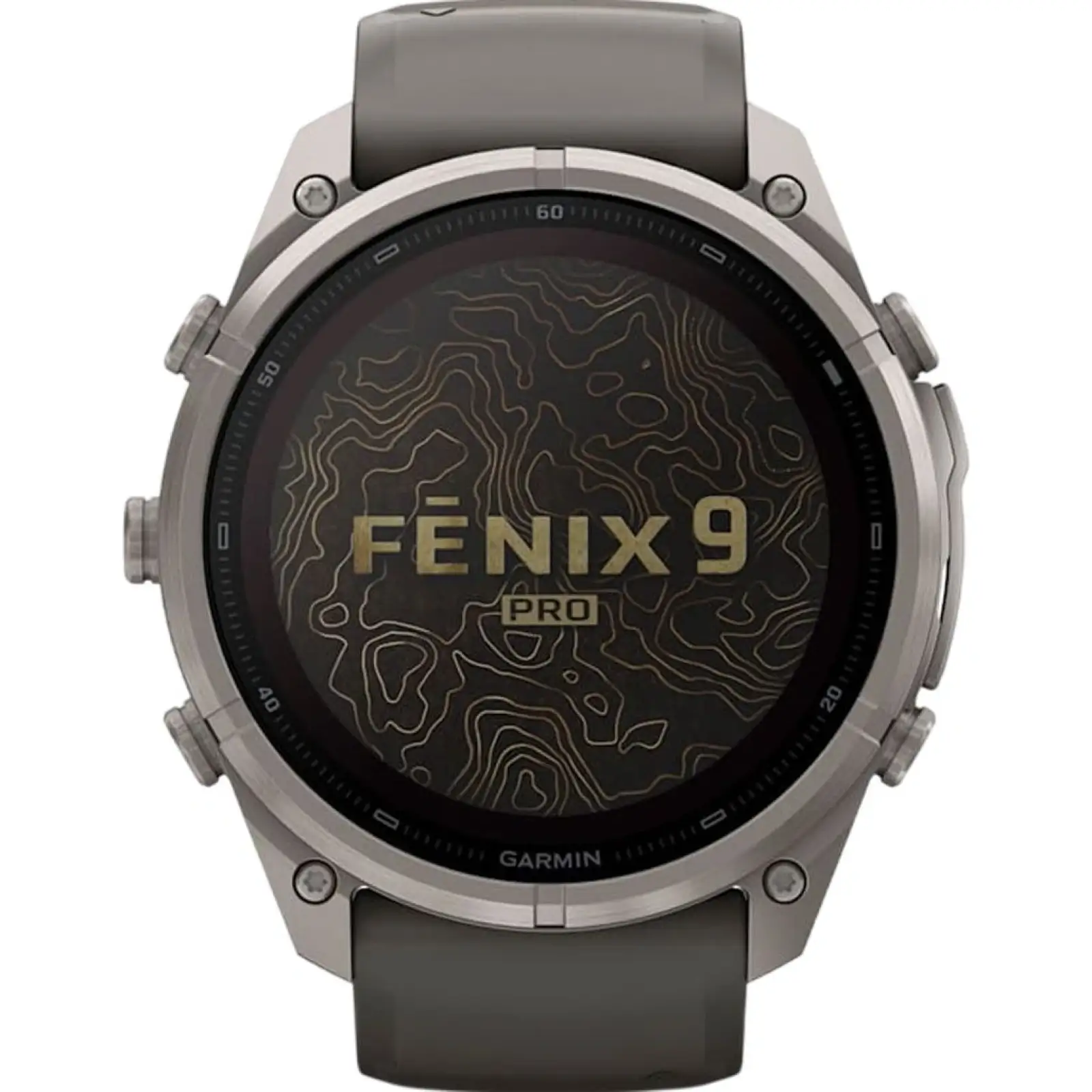 Смарт-часы Garmin Fenix 9 Pro Solar 51mm Titanium with Pebble Gray/Silver Gray Silicone Band (010-04339-05/06)
