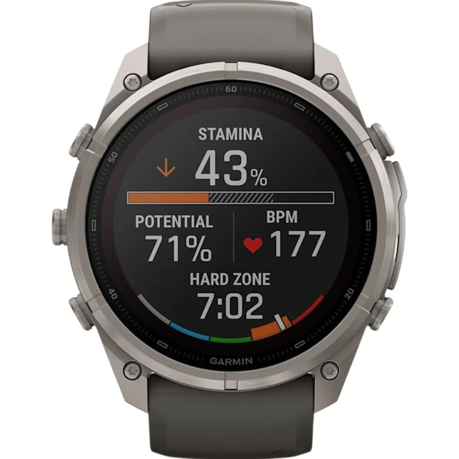 Смарт-часы Garmin Fenix 9 Pro Solar 51mm Titanium with Pebble Gray/Silver Gray Silicone Band (010-04339-05/06)