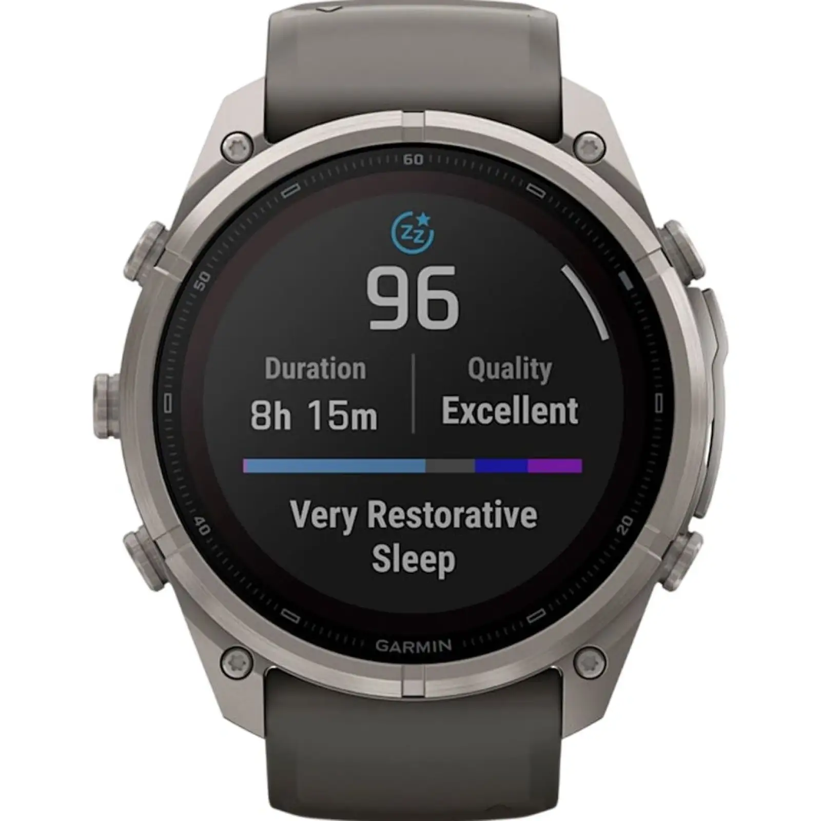 Смарт-часы Garmin Fenix 9 Pro Solar 51mm Titanium with Pebble Gray/Silver Gray Silicone Band (010-04339-05/06)