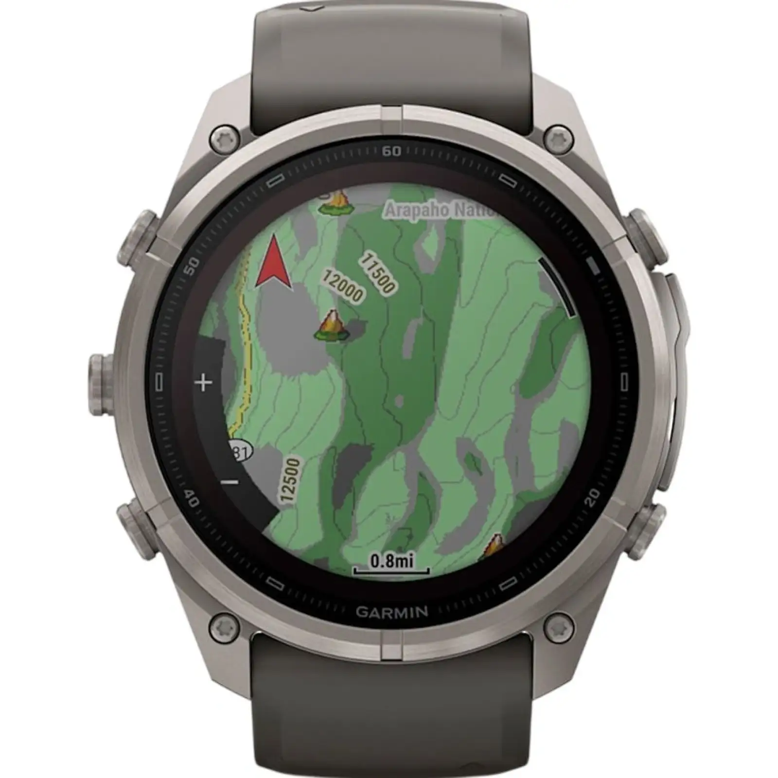 Смарт-часы Garmin Fenix 9 Pro Solar 51mm Titanium with Pebble Gray/Silver Gray Silicone Band (010-04339-05/06)